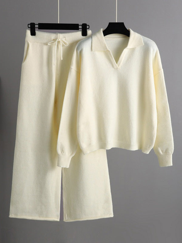Margot Creamy Knit Two-Piece Set CREAMY 3
