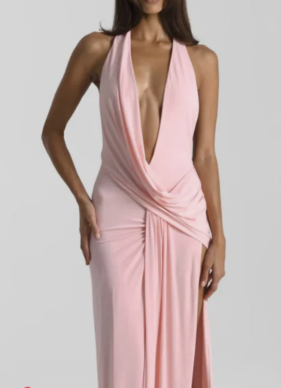 Winona Satin Gown Black 33