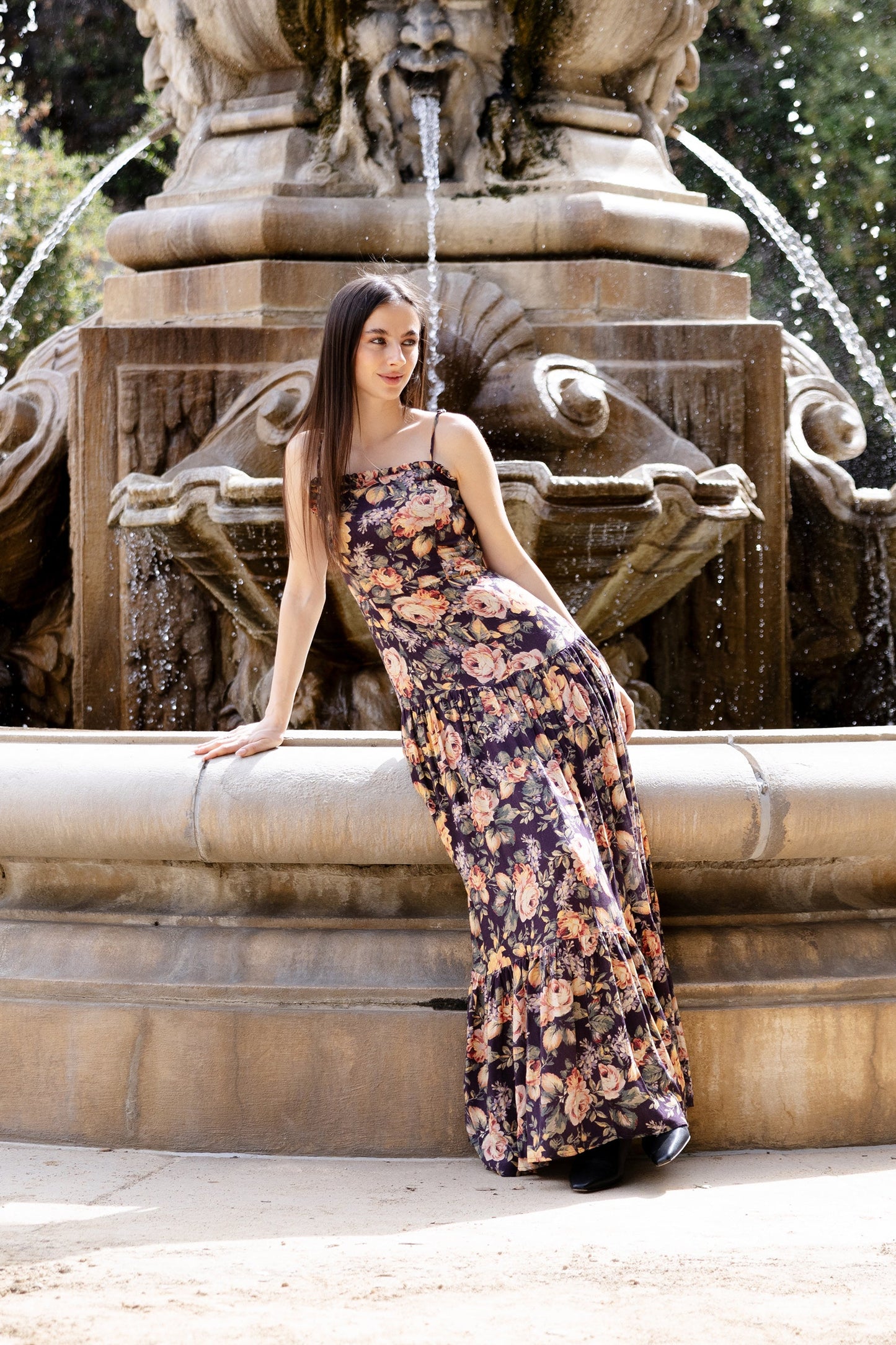 Isabelle Floral Maxi Dress Vintage floral print 9