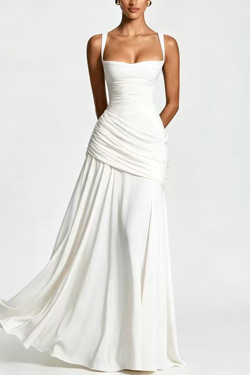 Margot Criss-Cross Maxi Dress Black 10