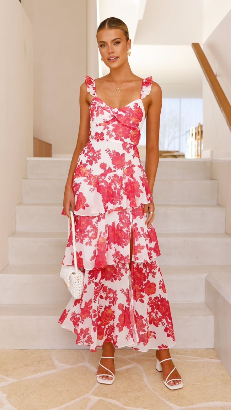 Achelle Floral Maxi Dress 1