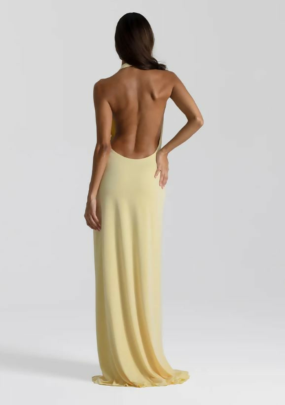 Winona Satin Gown Black 27