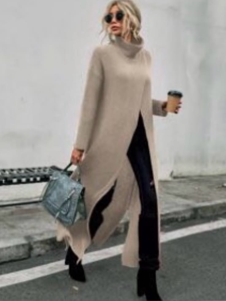 Margot Turtleneck Cardigan Cream 1