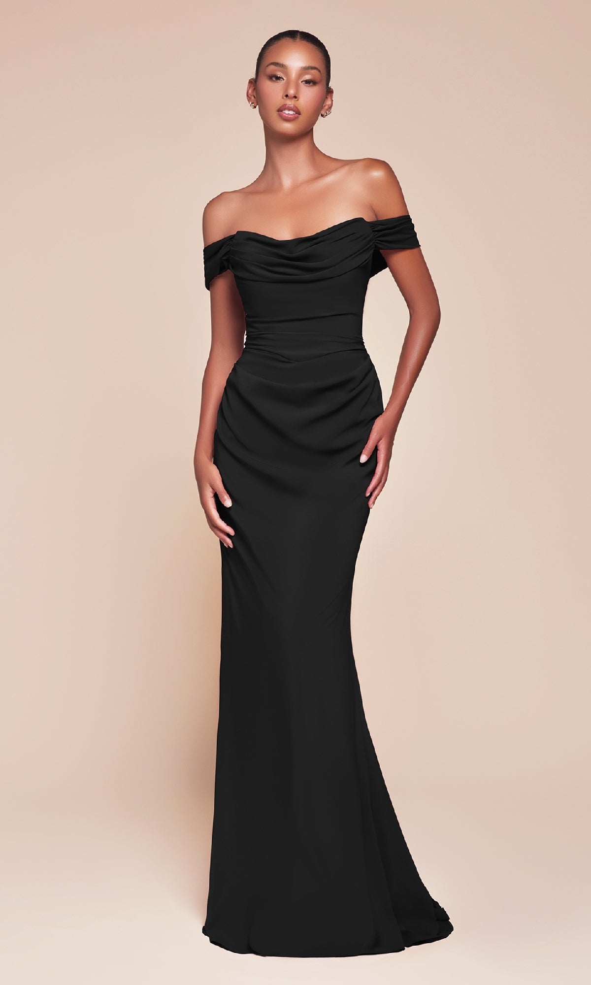 Celestine Multi-Way Satin Maxi Dress Cobalt 4
