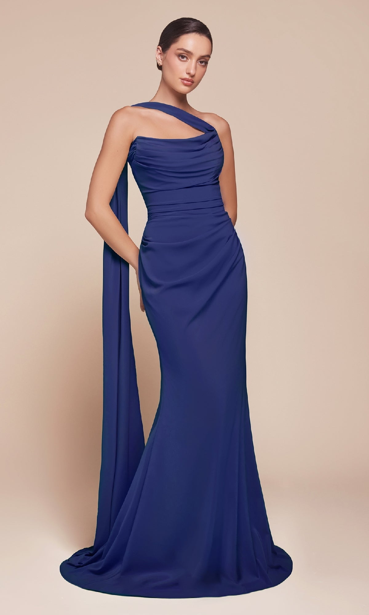 Celestine Multi-Way Satin Maxi Dress Light Yellow 7