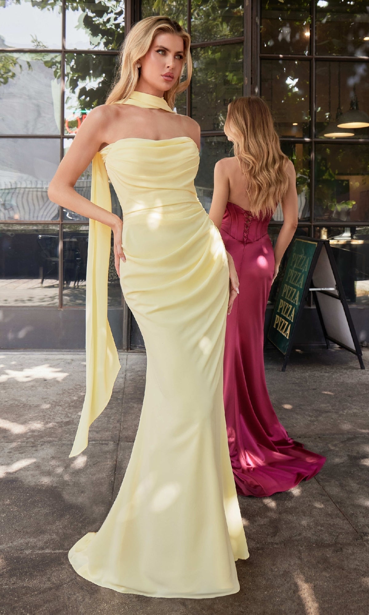 Celestine Multi-Way Satin Maxi Dress Sienna 10