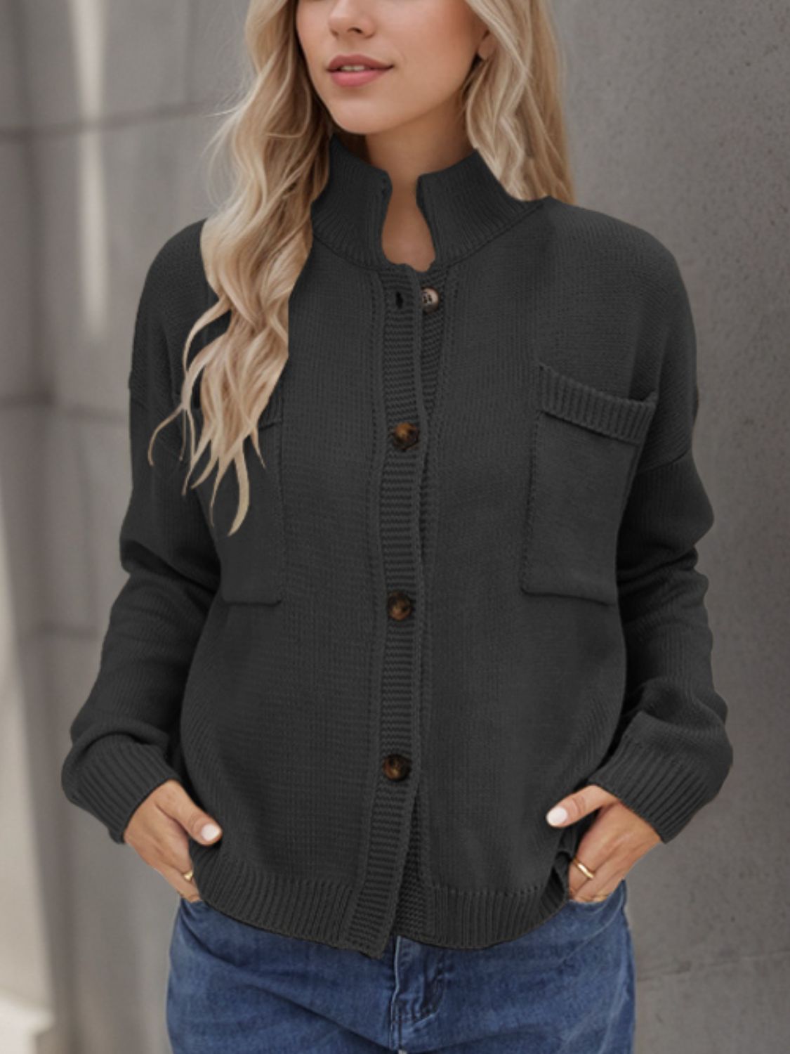 Margot Long Knit Cardigan Cream 1