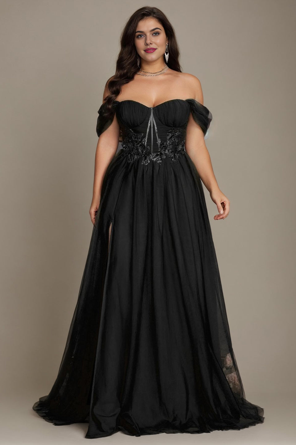 Valentina Off-Shoulder Maxi Dress in Sage Green 8