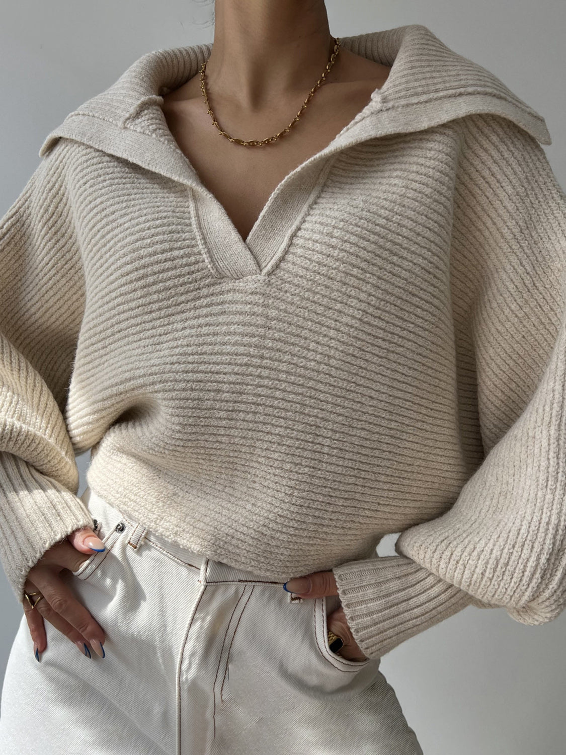 Margot Knit Sweater Dress Mocha 1