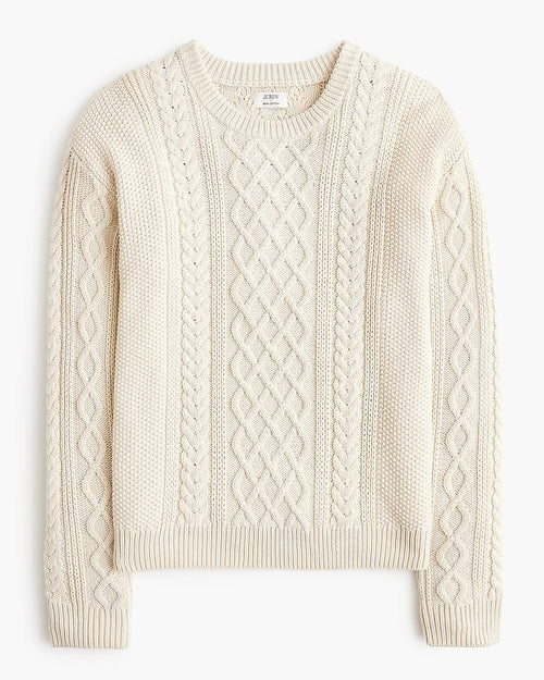 Odette Cable Crewneck Sweater Multi 1