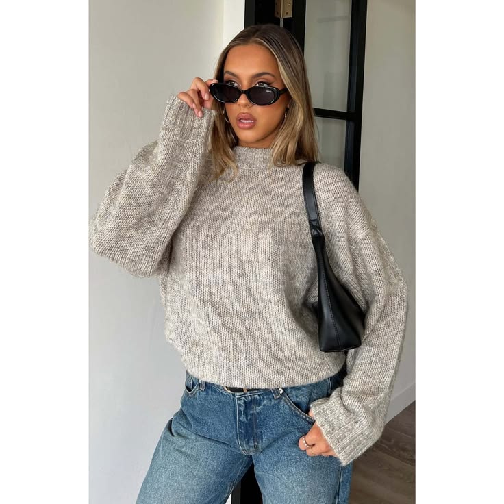 Margot Cropped Sweater Multi 1
