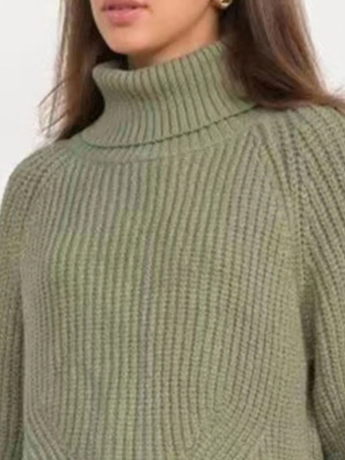 Violet Turtleneck Sweater Pink 3