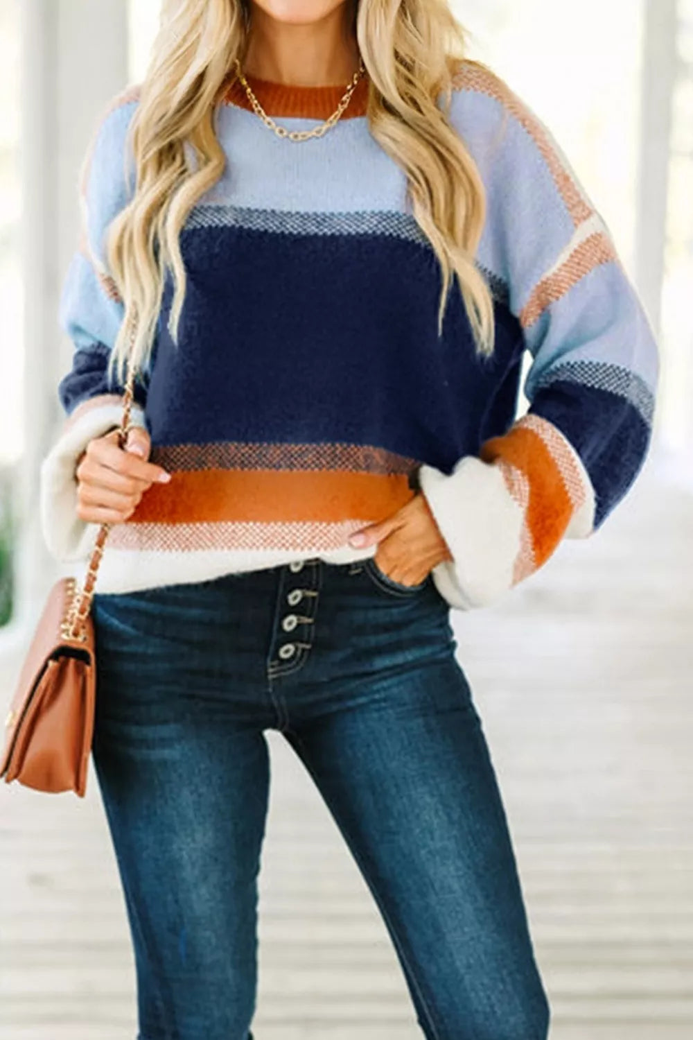Margot Knit Sweater Dress Multicolor 3