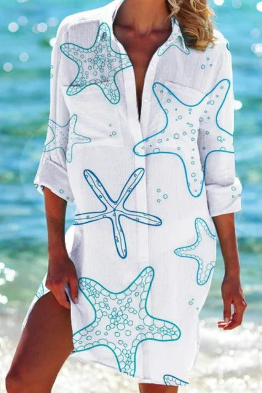 Estelle Linen Summer Dress Multi 16
