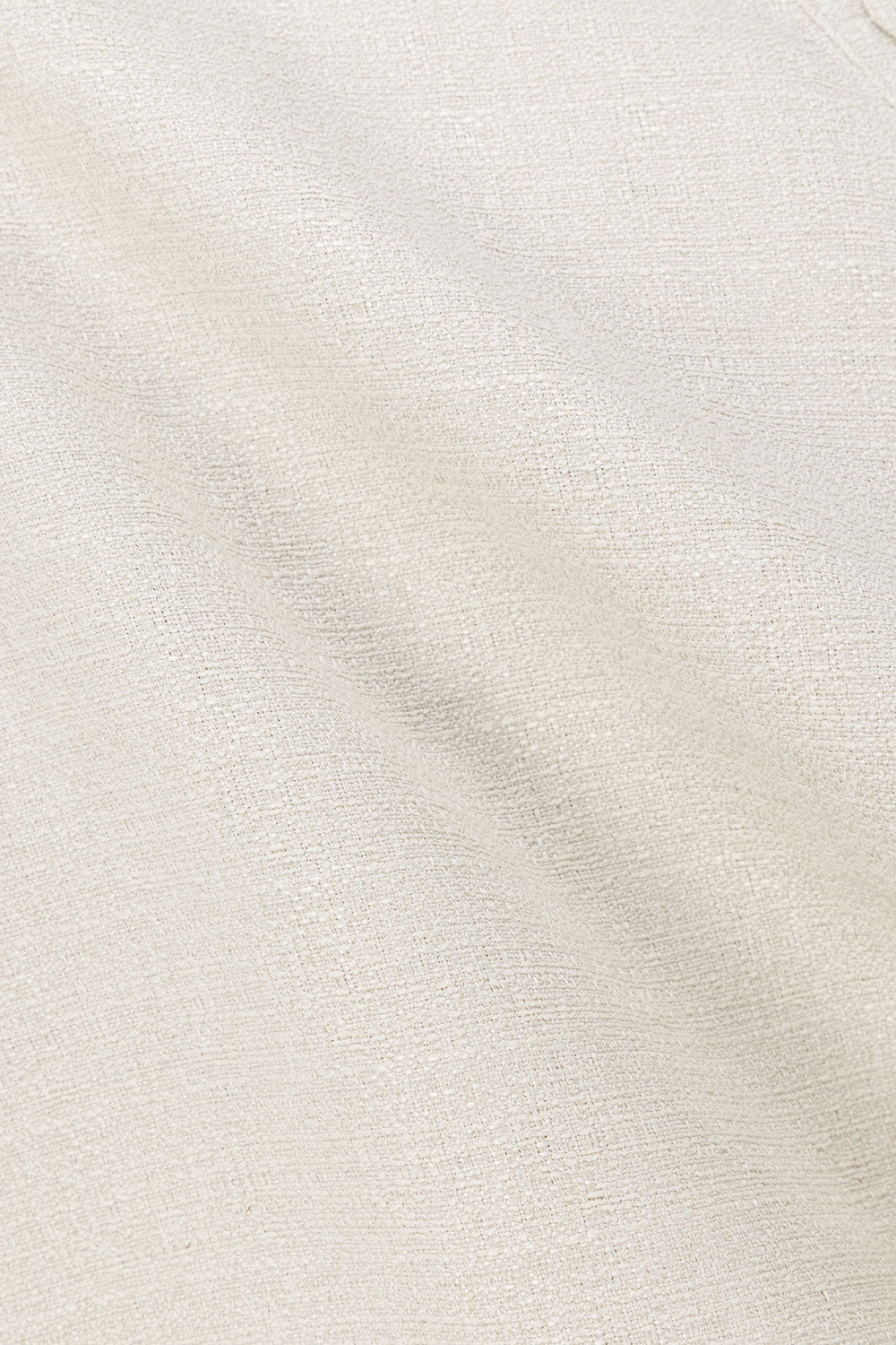 Leighton Button Flared Mini Dress in Beige 9