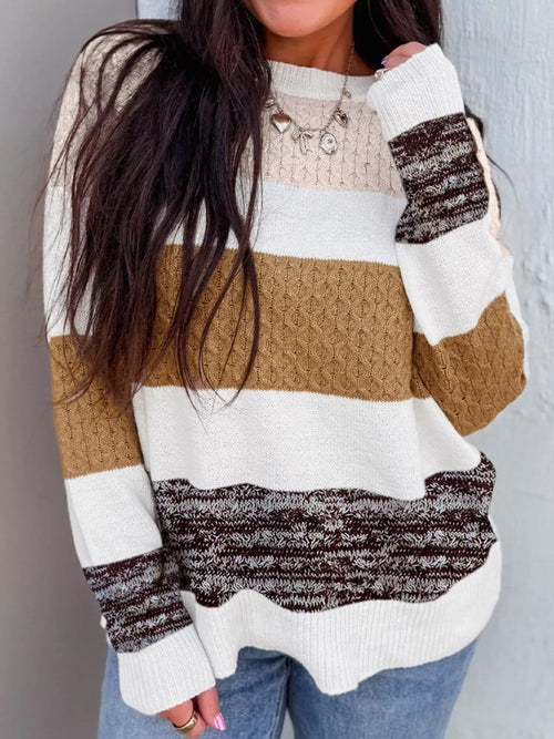 Dorothea Knit Sweater Dress Multicolor 1