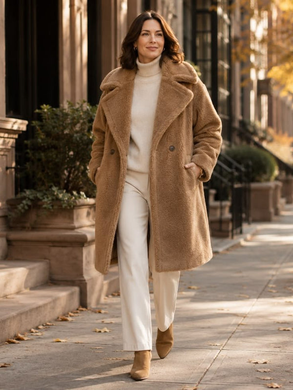 Margot Faux Shearling Coat