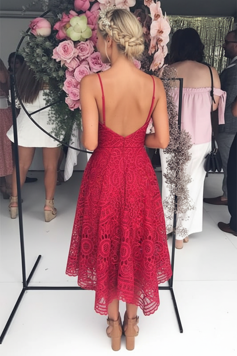 Valentina Lace A-Line Dress 3