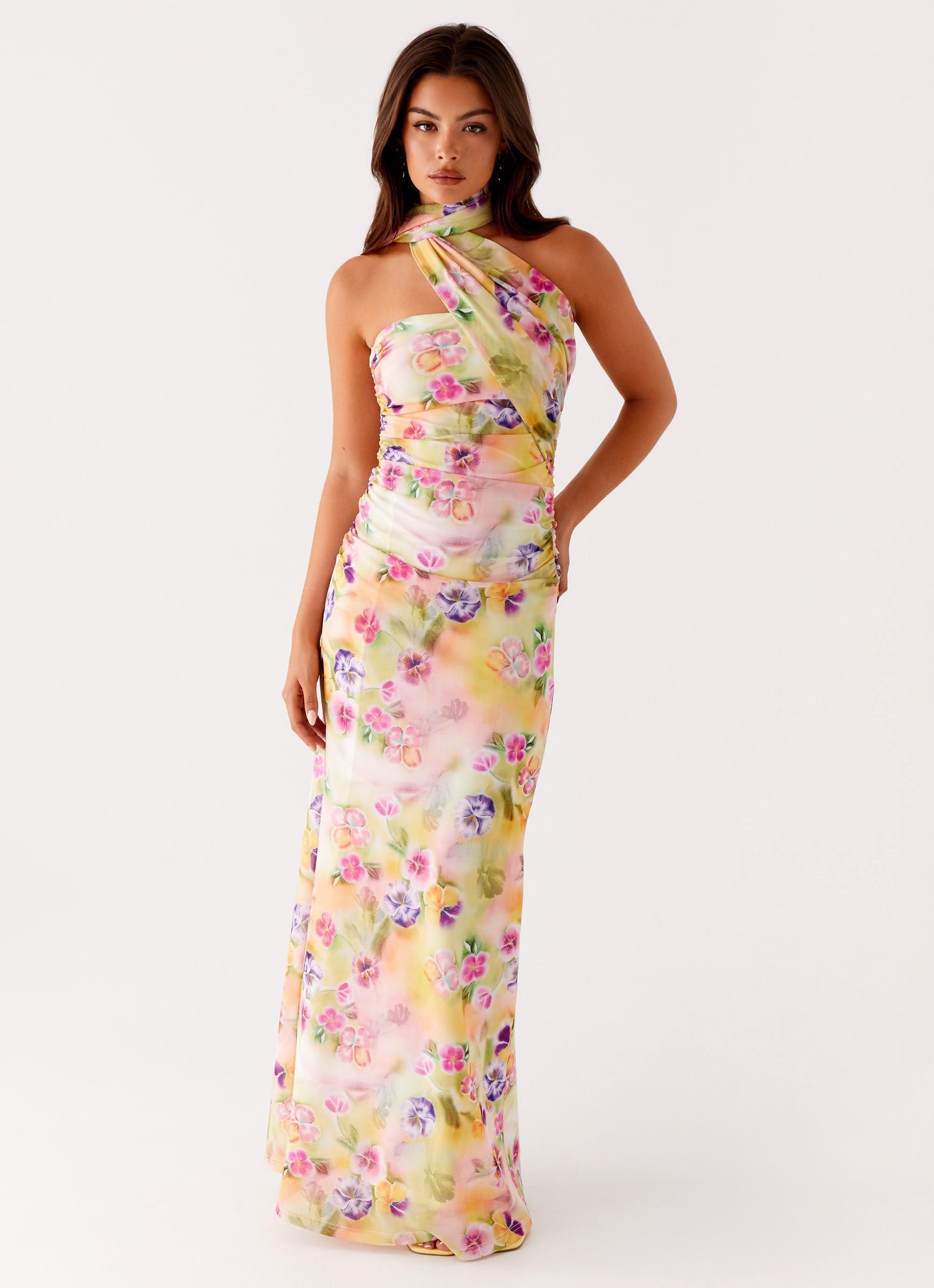Songbird Sunburst Floral Maxi Dress Sunburst Floral 1