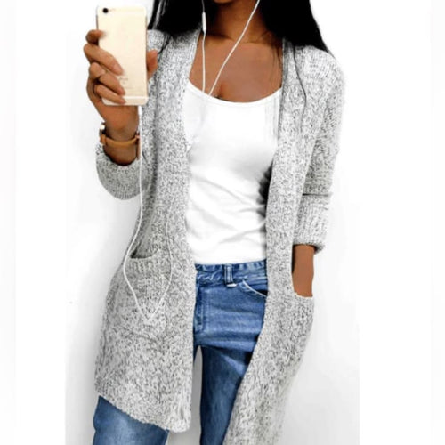 Margot Marled Cardigan White 1