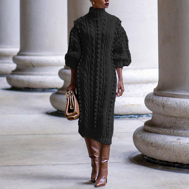 Margot Knit Midi Dress Green 3