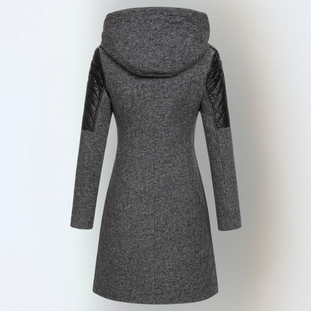 Primrose Quilted Winter Jacket Black 7