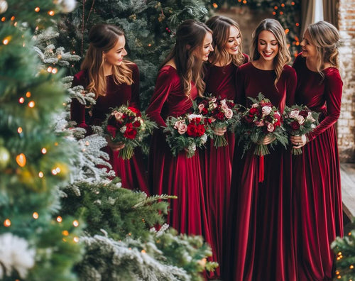 Margot Velvet Maxi Dress Burgundy 1