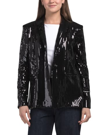 Adelaide Sequin Blazer Multi 1