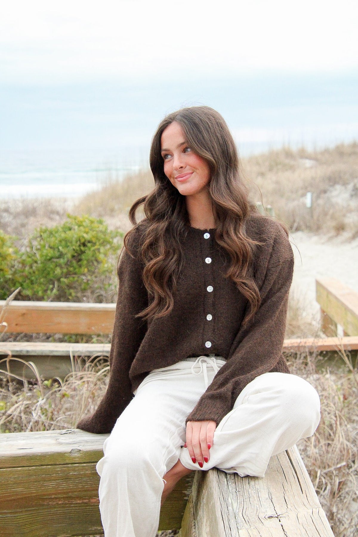 Ella Cropped Cardigan Multi 1