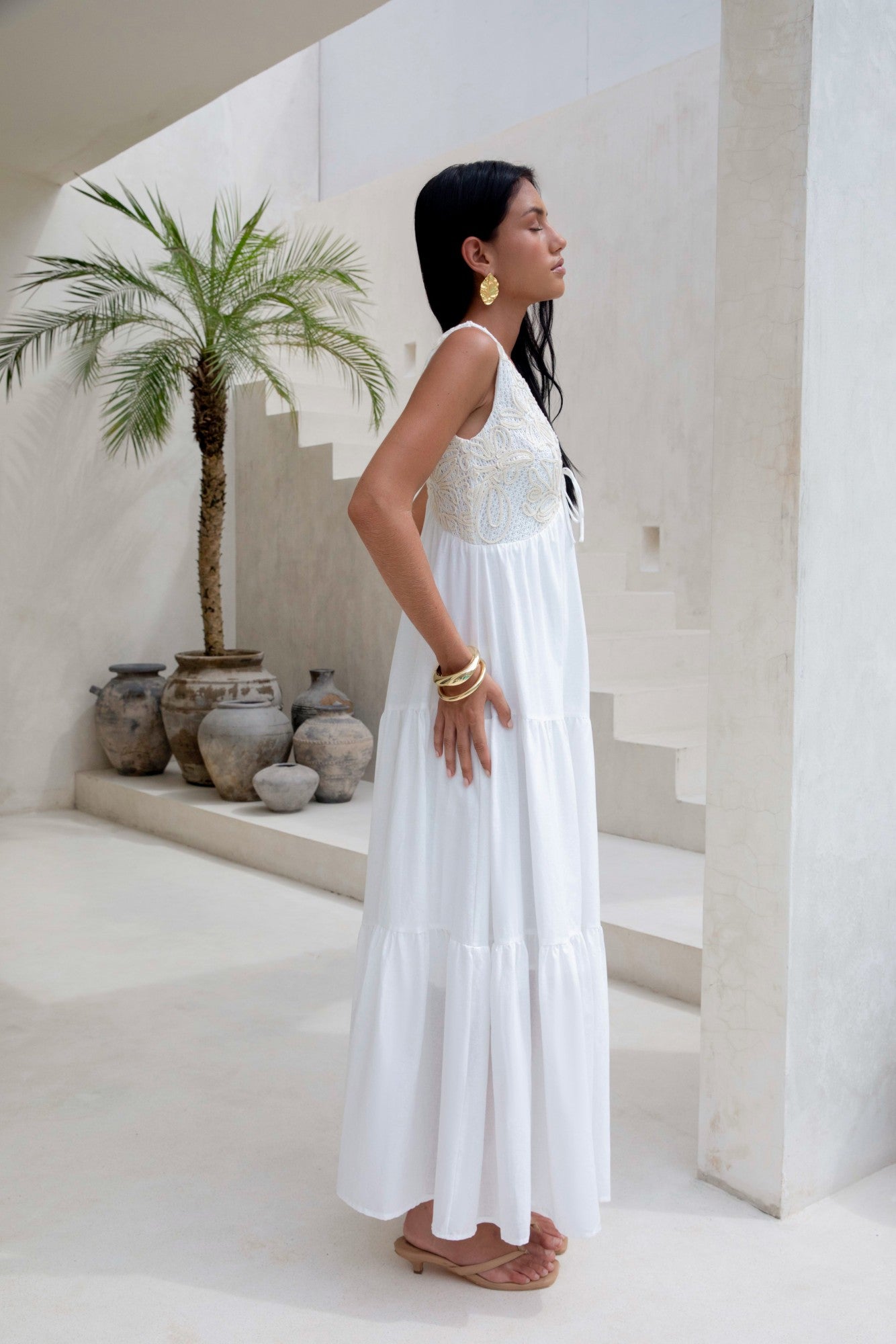 Ophelia Paradise Maxi Dress in Soft Yellow Your Love Maxi Dress White 10