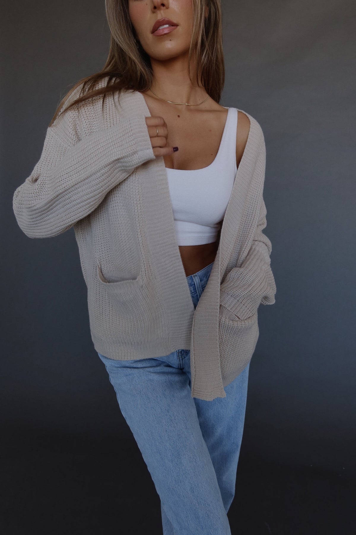 Danni Cropped Cardigan Multi 8
