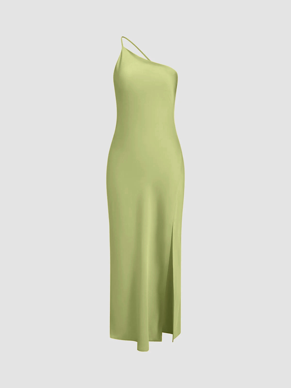 Isabelle Satin Maxi Dress with Backless Slits Multi 20