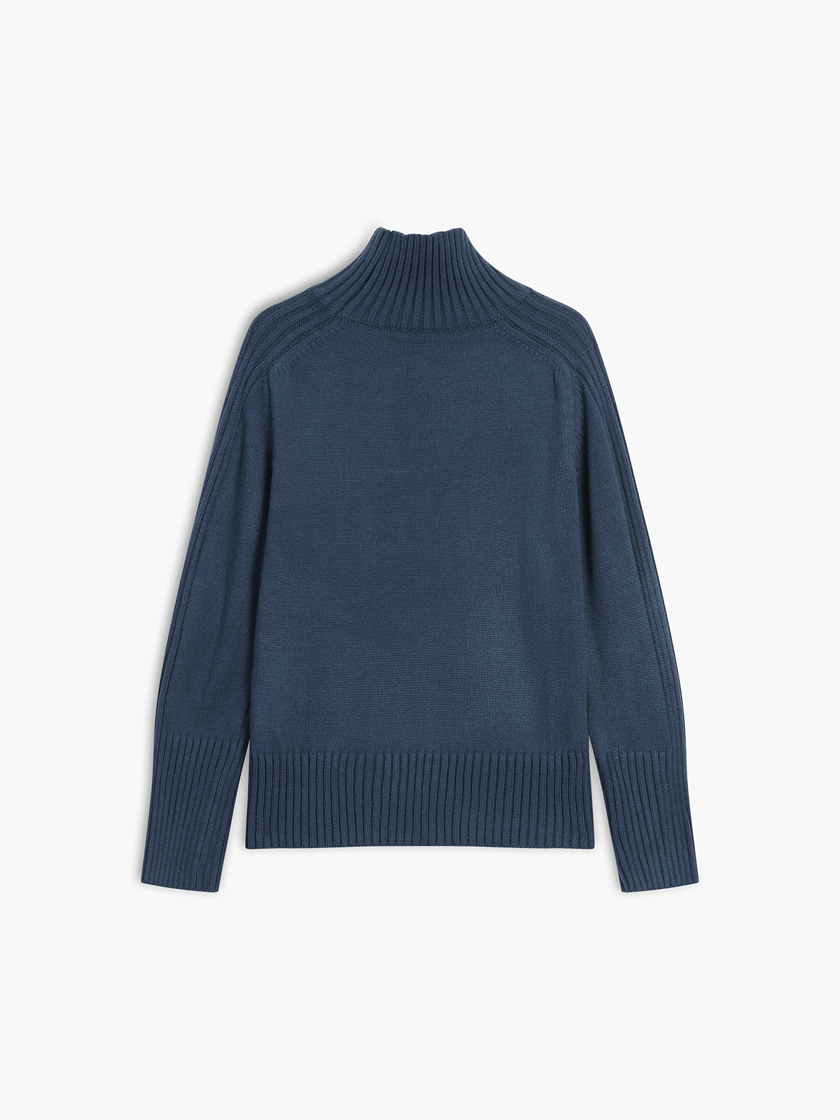 Margot Turtleneck Sweater Navy 5