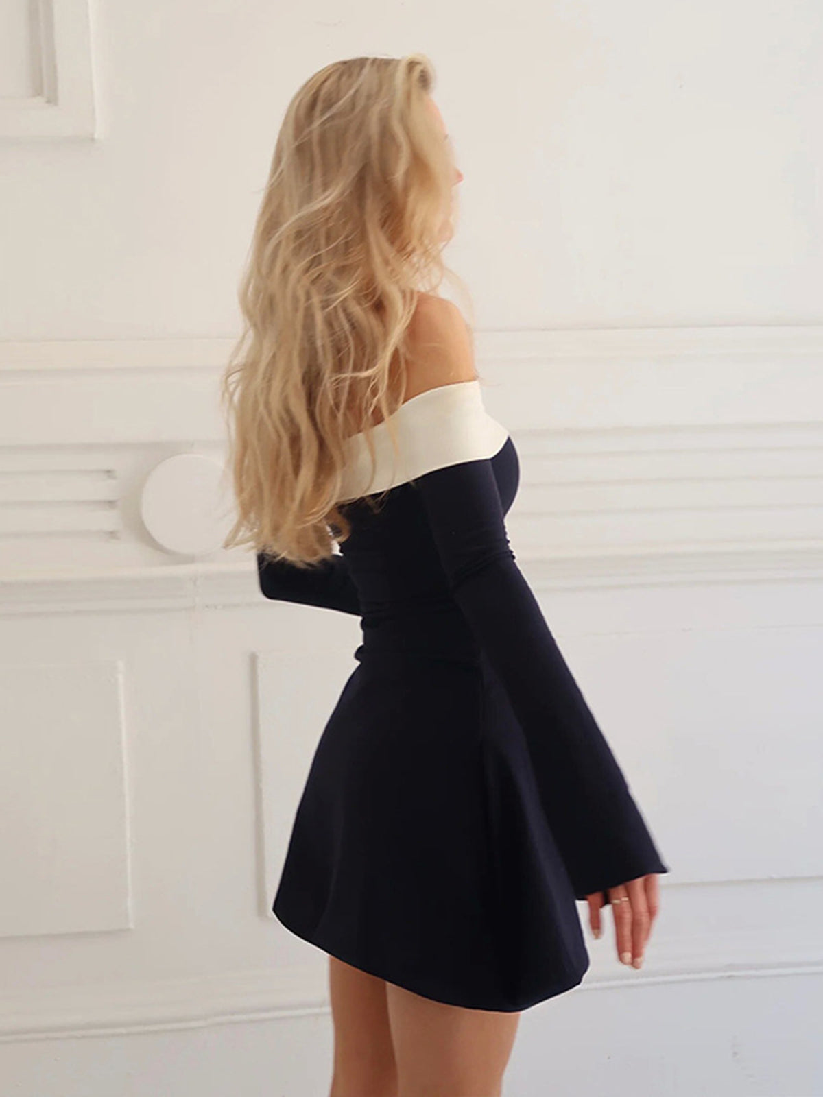 Margot Off-Shoulder Mini Dress Multi 3