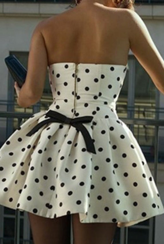 Margot Polka Dot Mini Dress 3