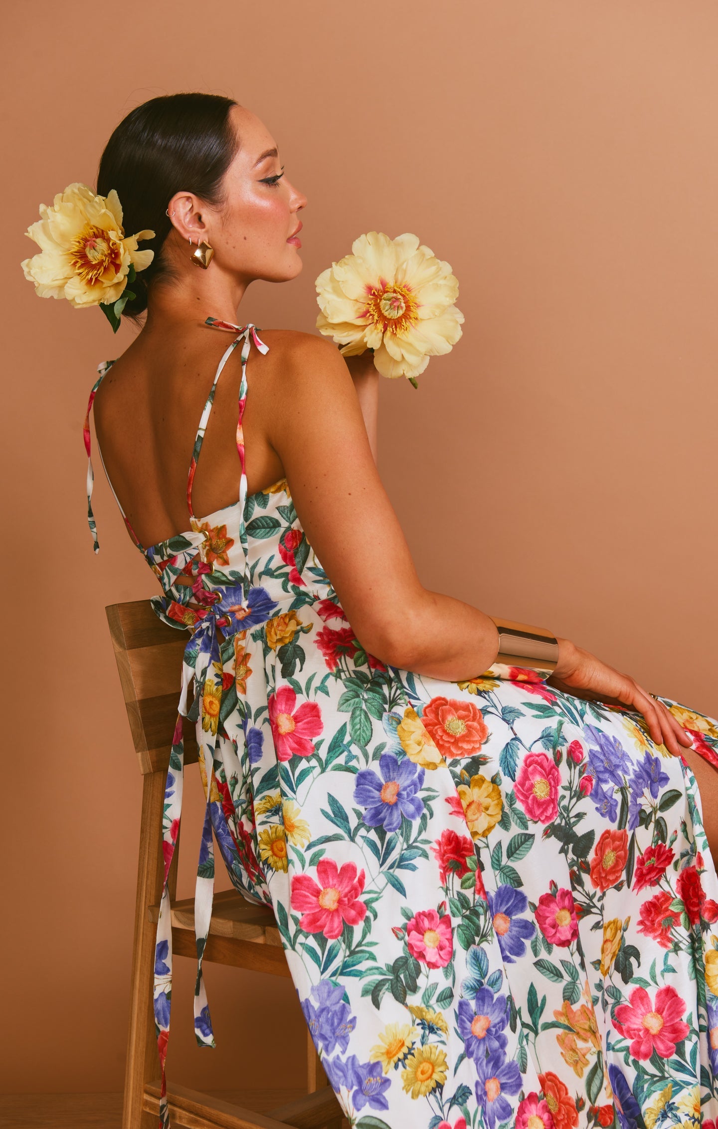 Juliet Taffeta Maxi Dress 5