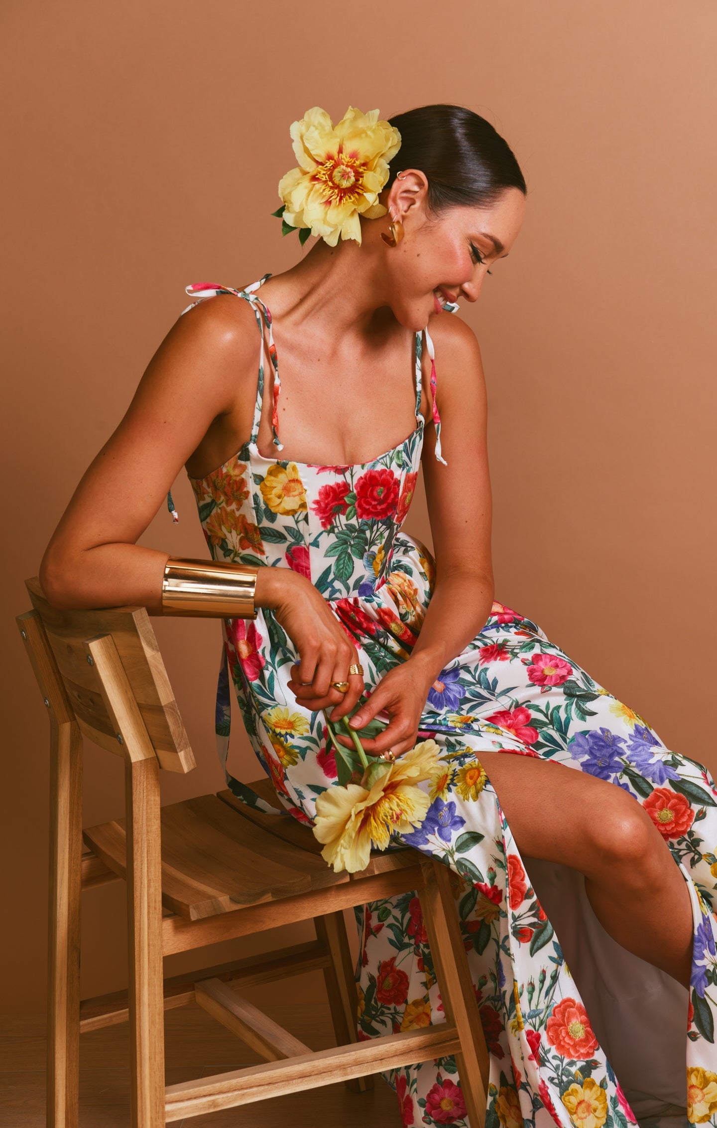 Juliet Taffeta Maxi Dress 9