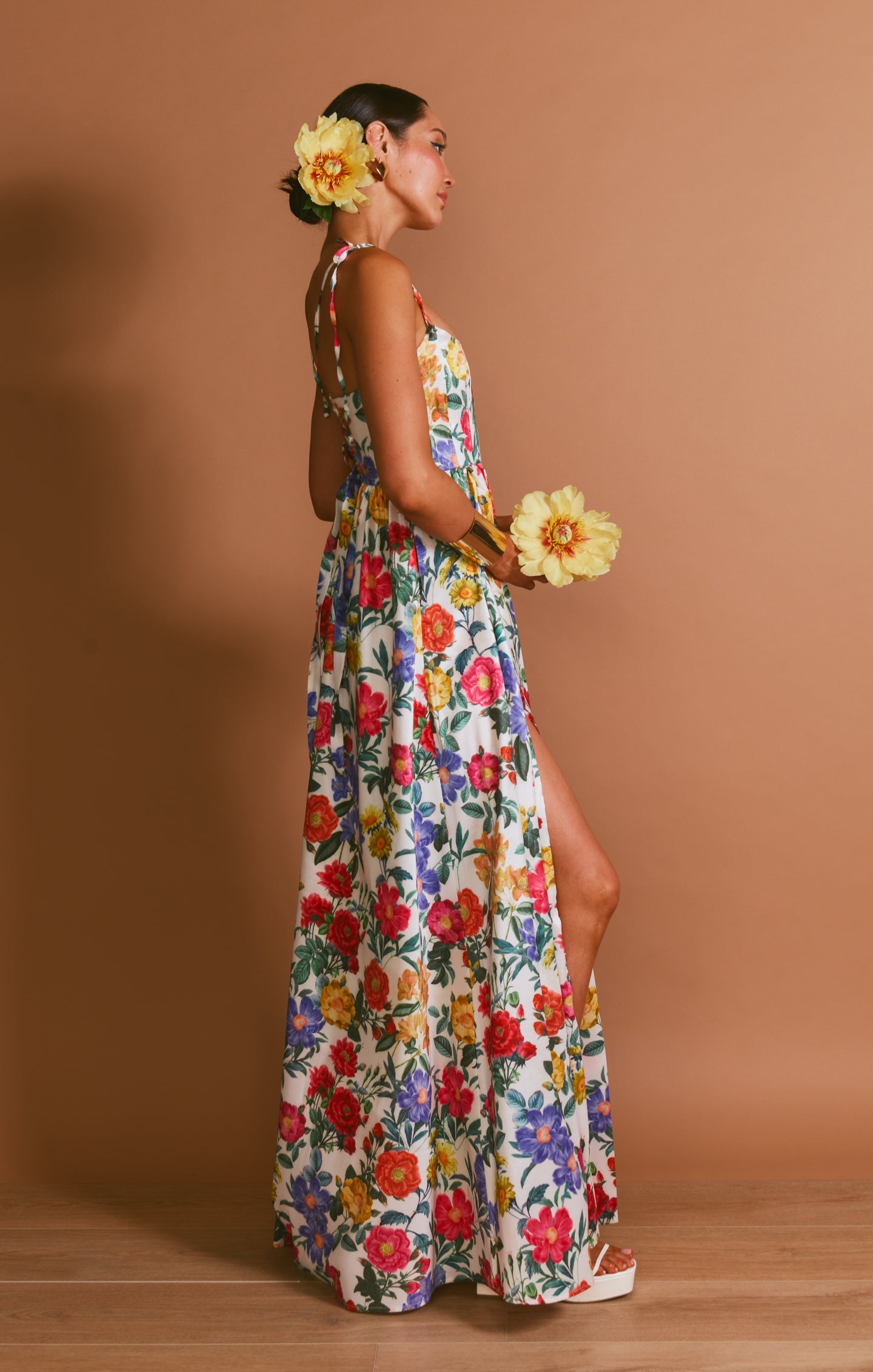 Juliet Taffeta Maxi Dress 8