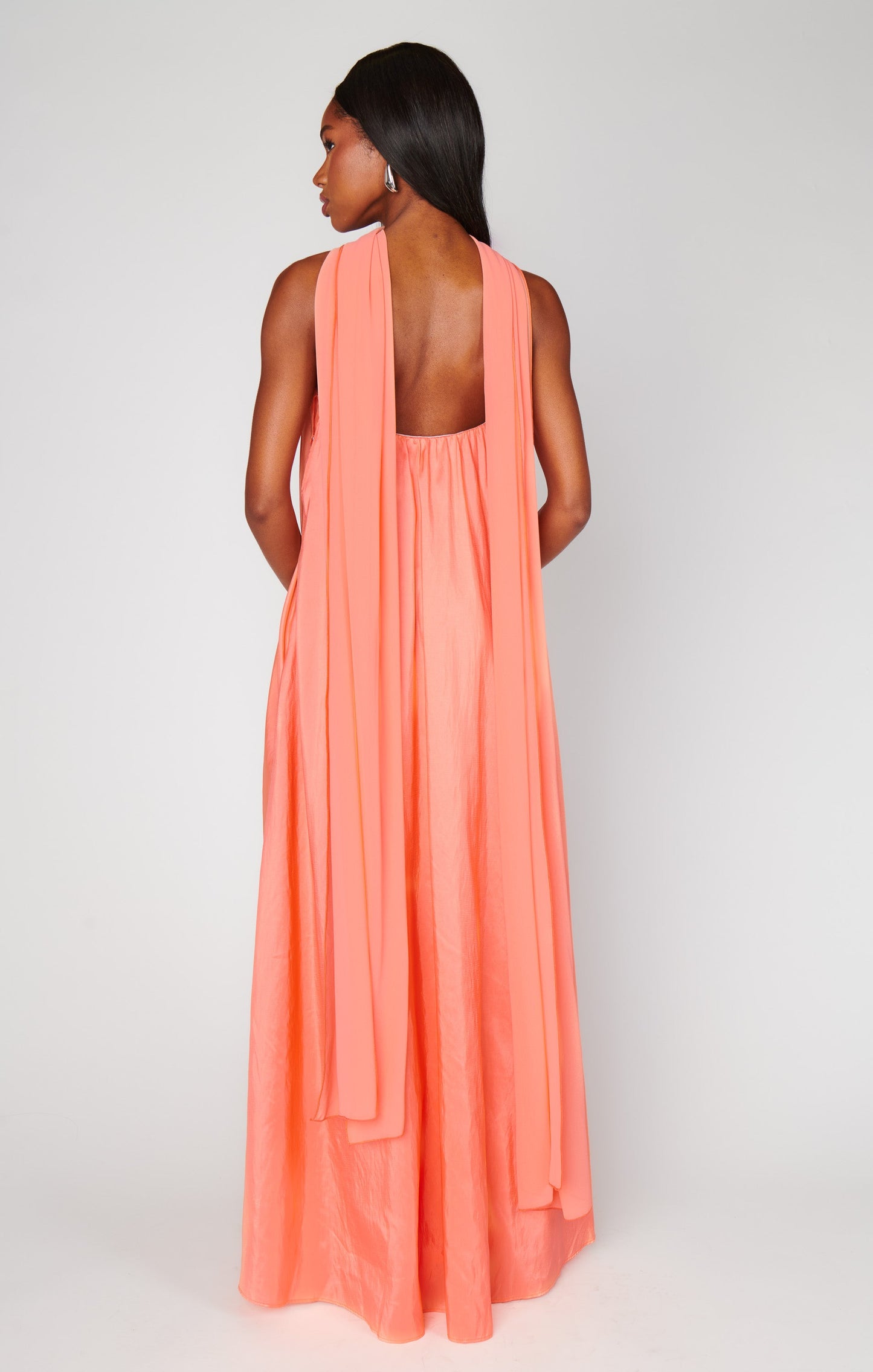Margot Silk Charmeuse Wedding Guest Dress 4