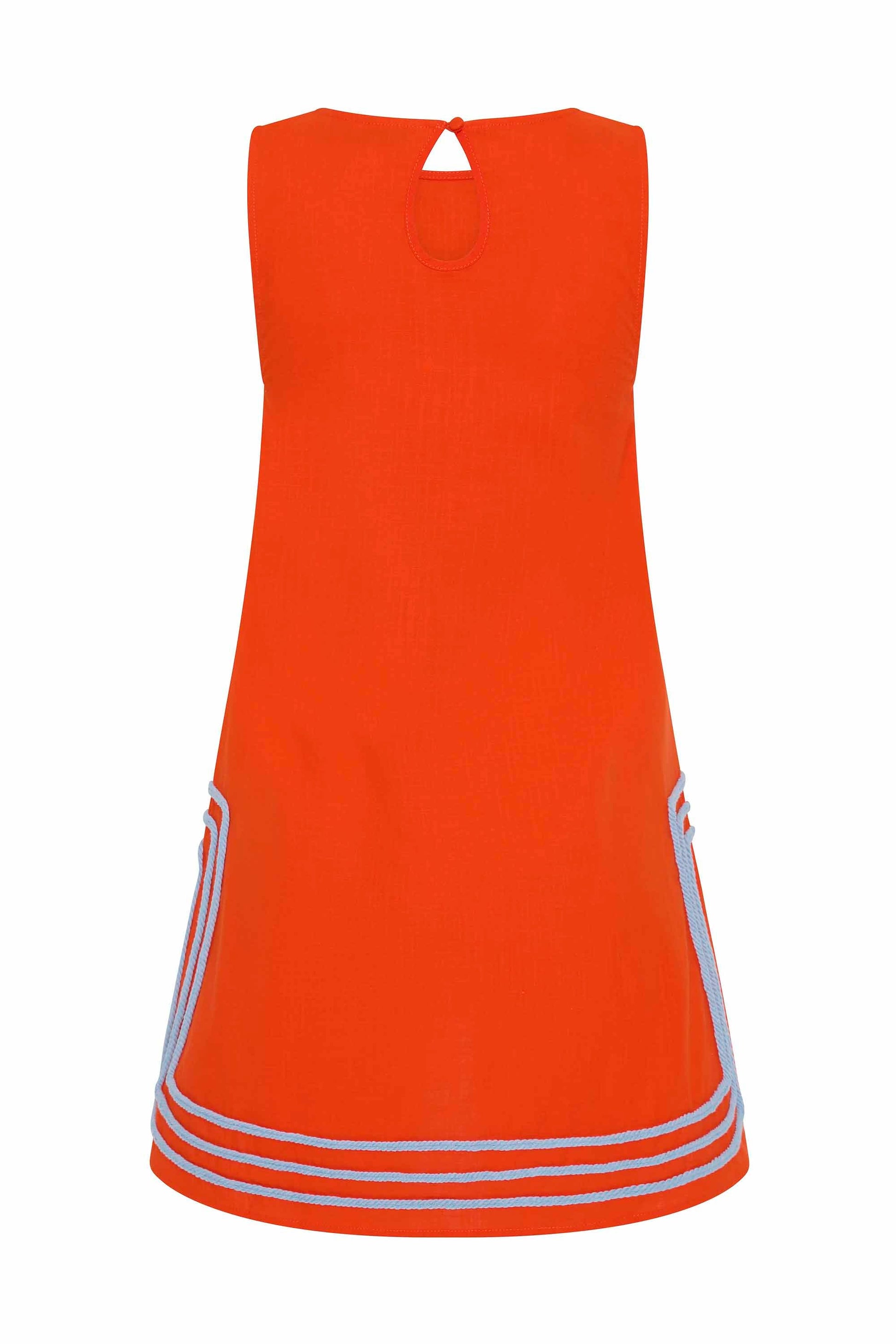 Margot Silk Mini Dress in Spritz Spritz 5