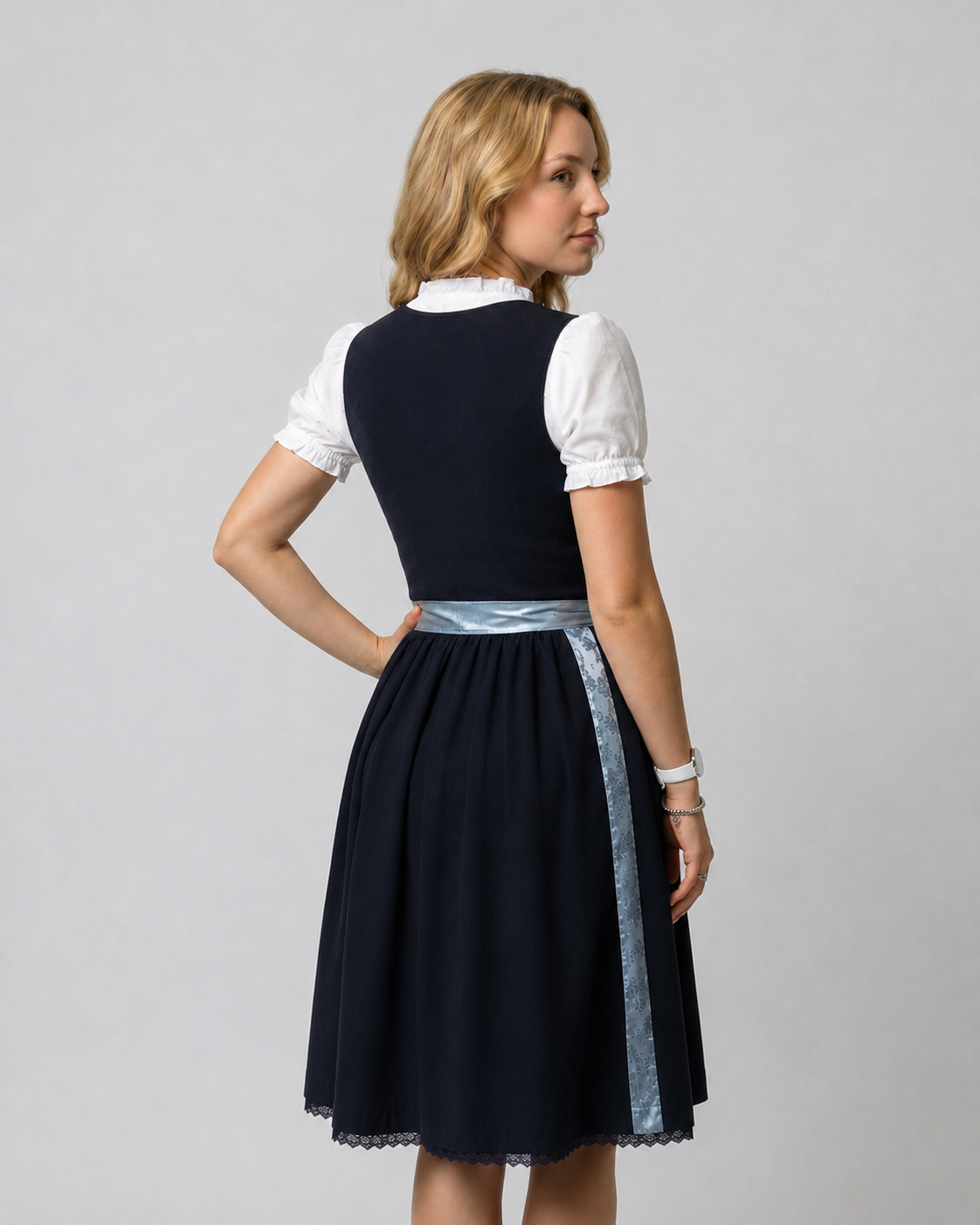 Giselle Dirndl Midi Dress Multi 8