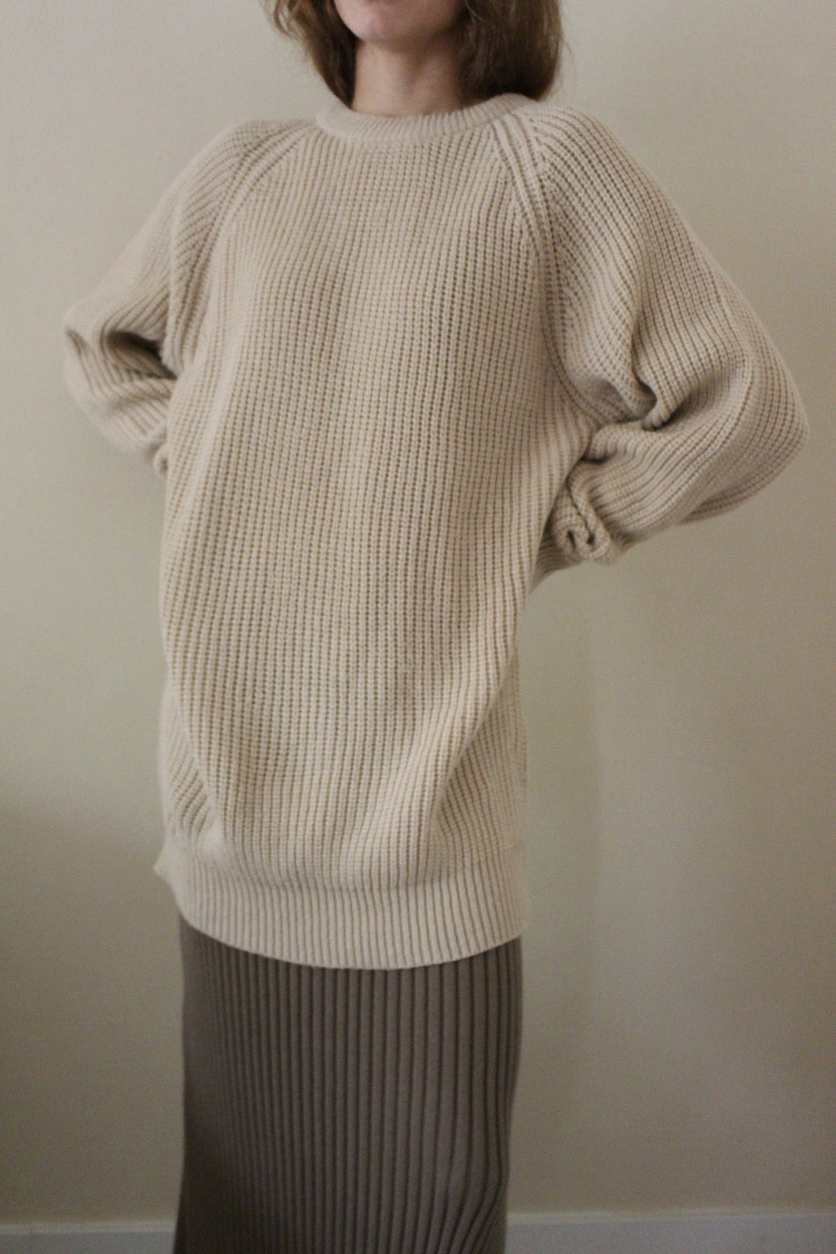 Margot Raglan Knit Sweater Multi 9