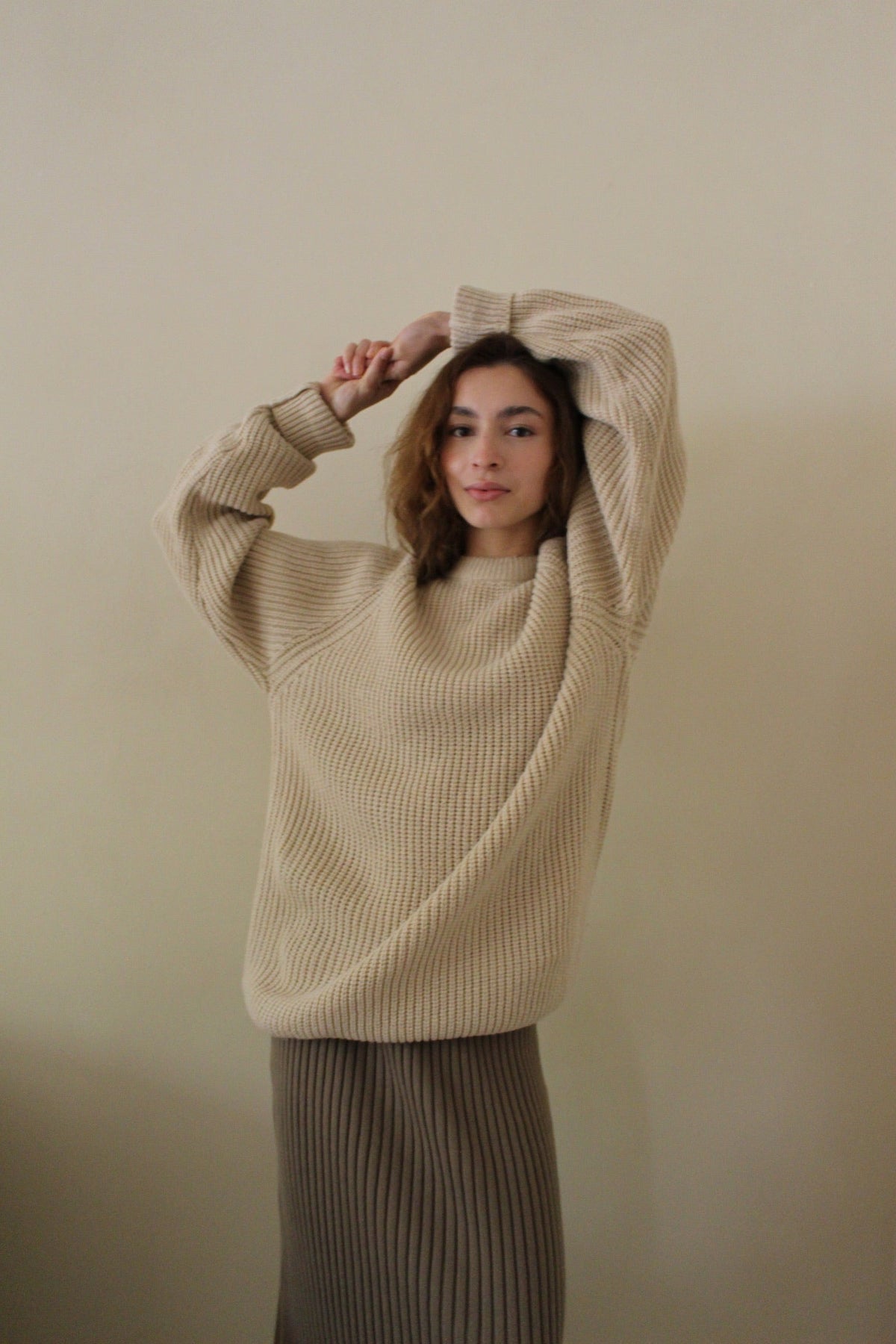 Margot Raglan Knit Sweater Multi 5