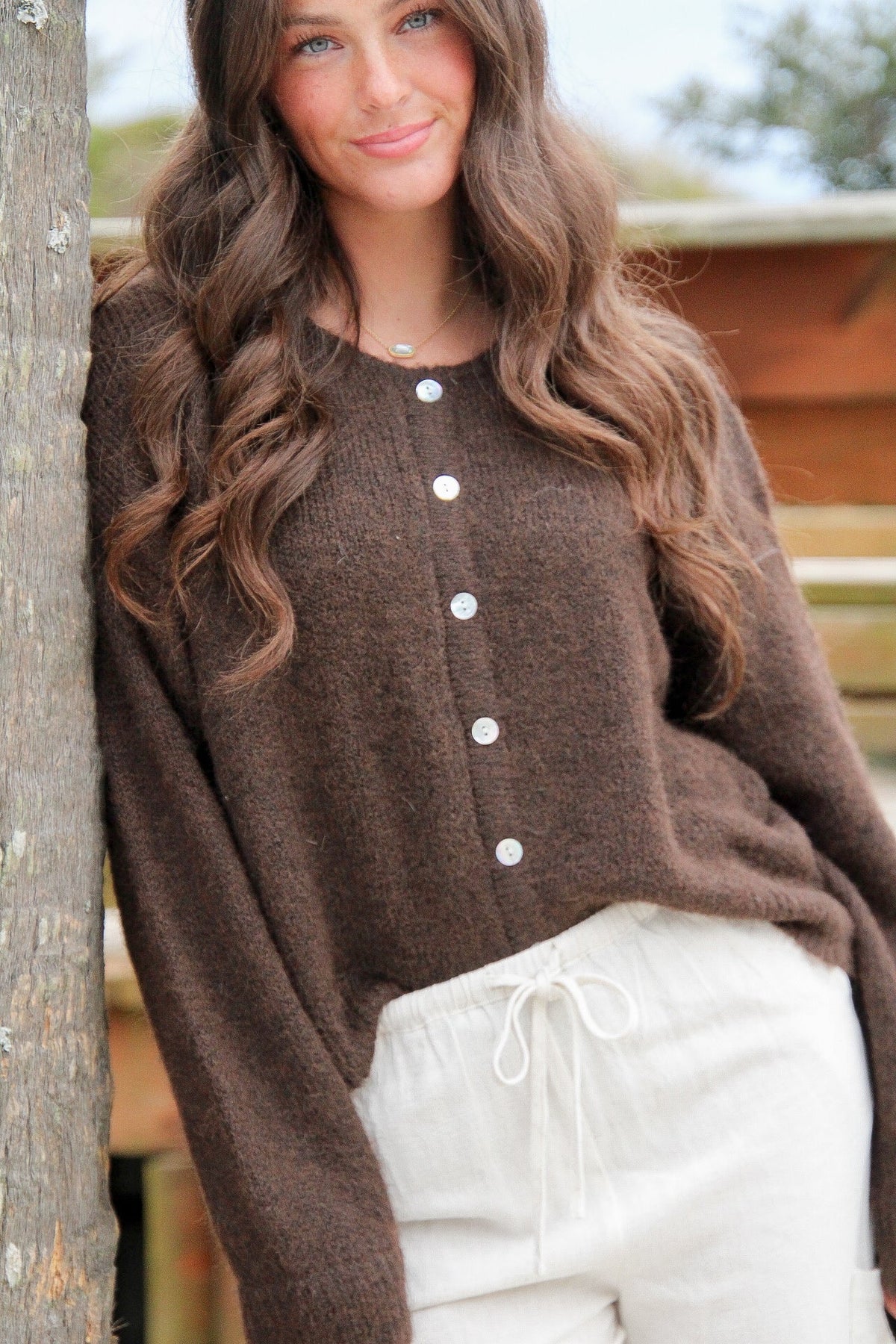 Ella Cropped Cardigan Multi 3