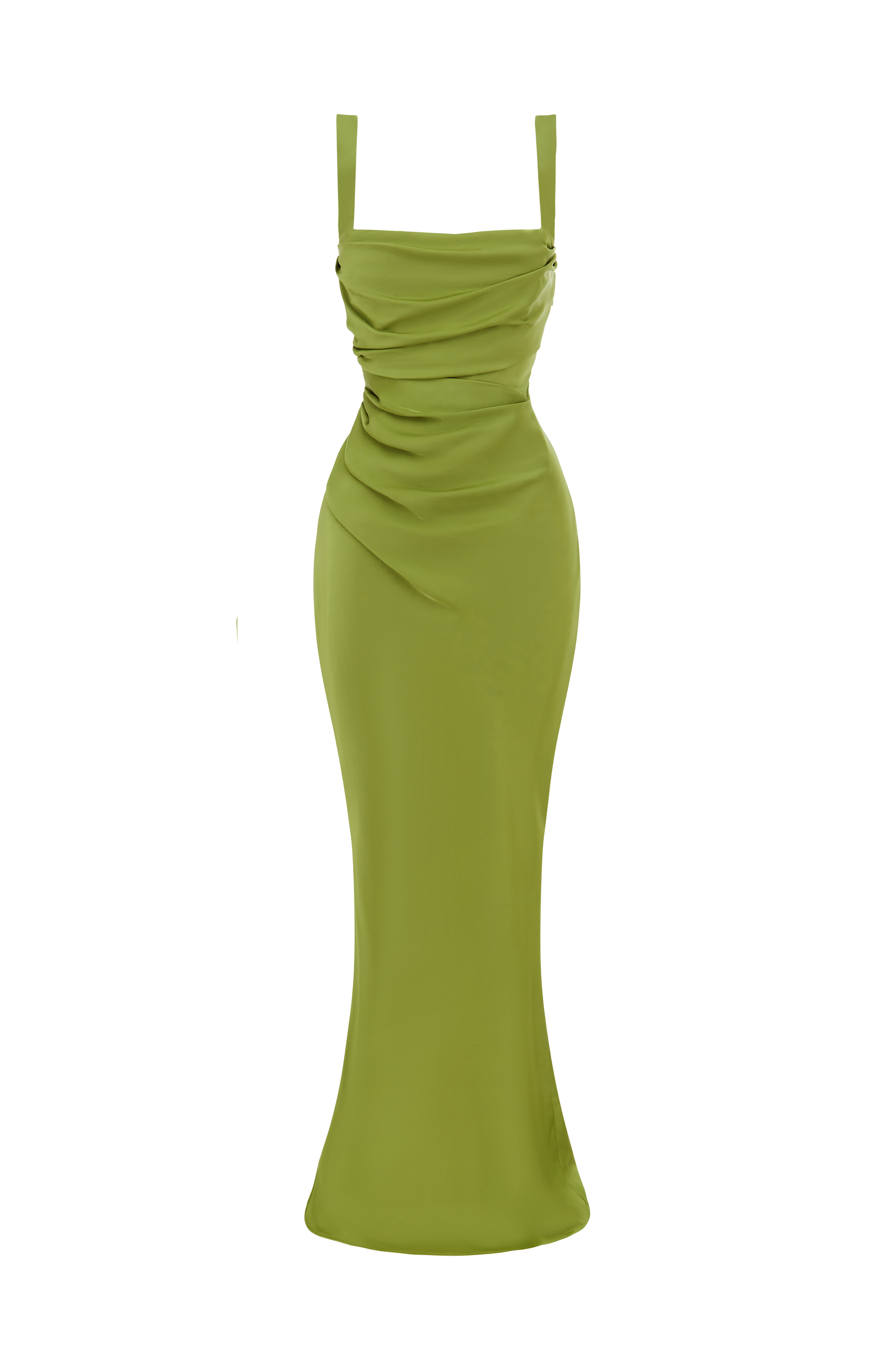 Calanthe Sparkle Maxi Dress Olive 9