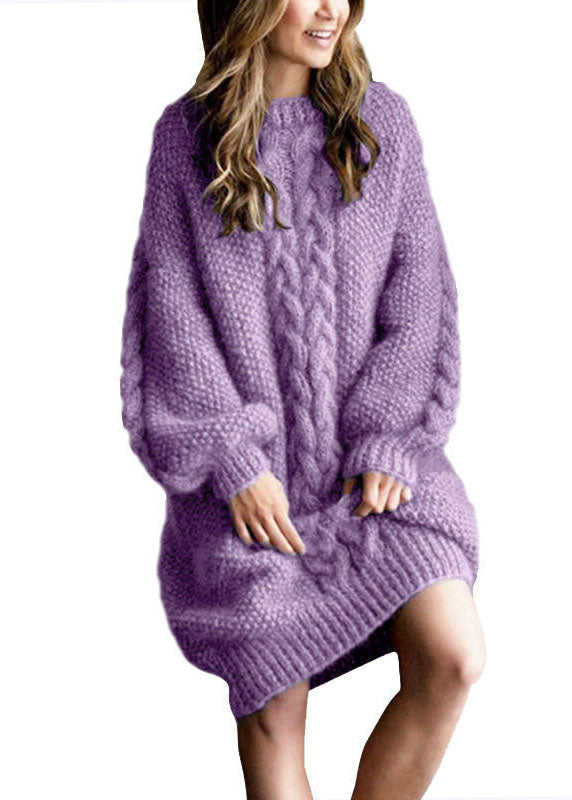 Valentina Knit Midi Dress Pink 2