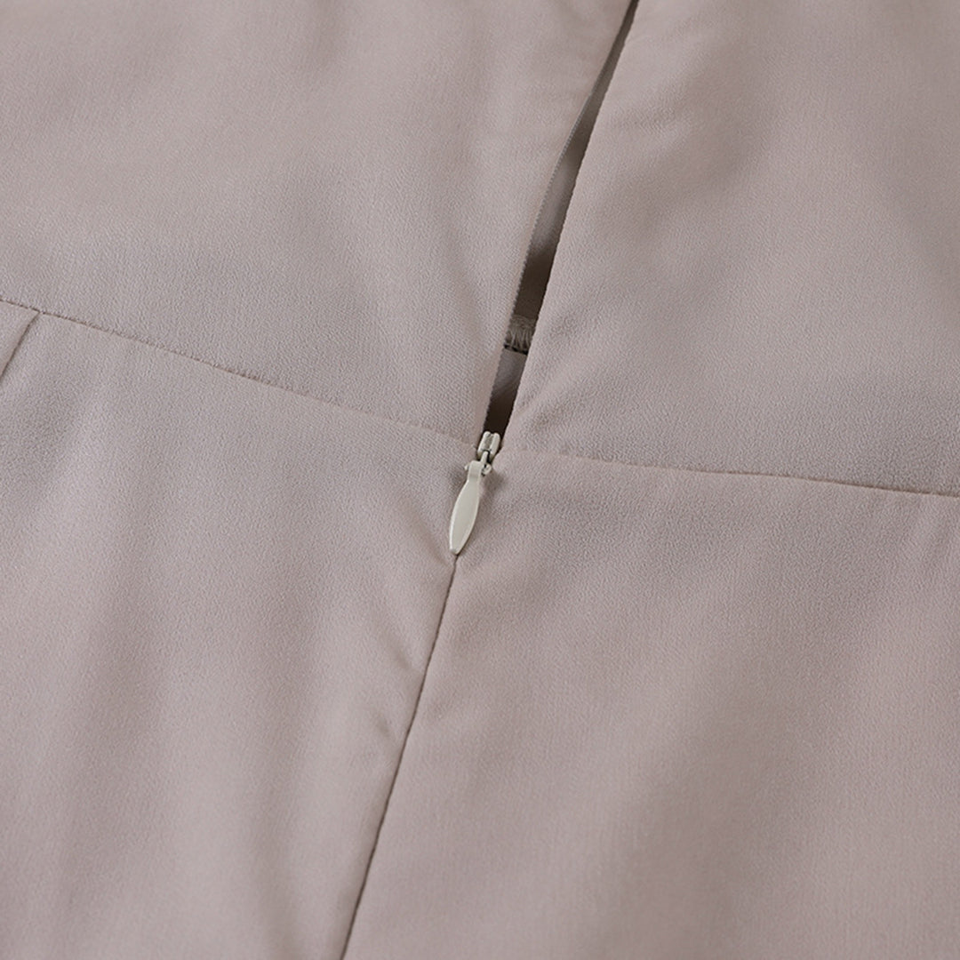 Margot Satin A-Line Midi Dress Multi 18