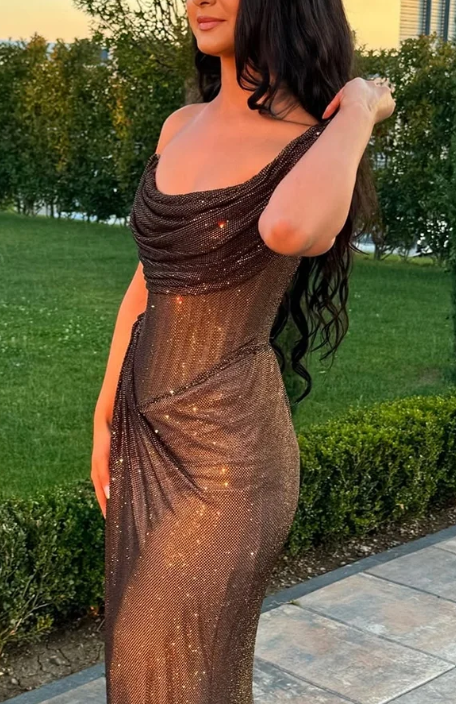 Valentina Sequin One-Shoulder Dress AS PHOTO 6