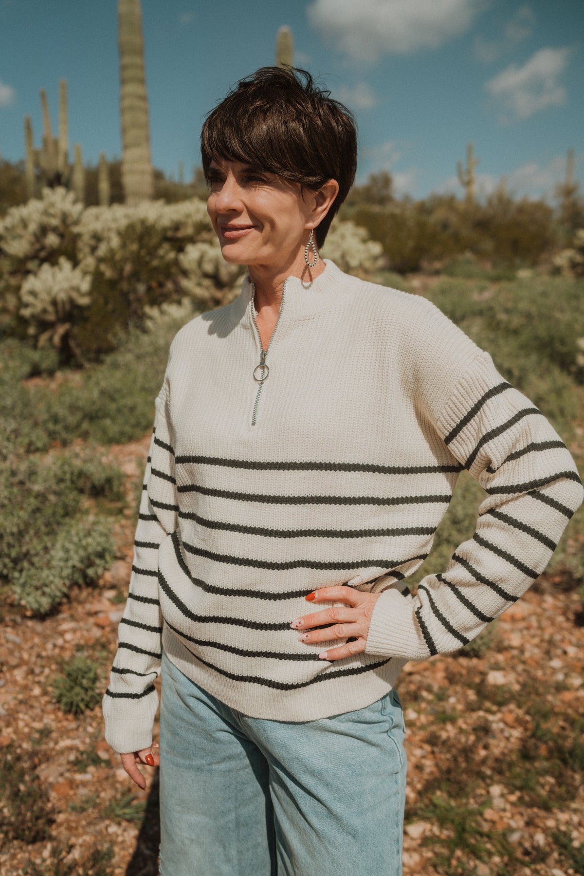 Roselynn Knit Sweater Dress Multi 5