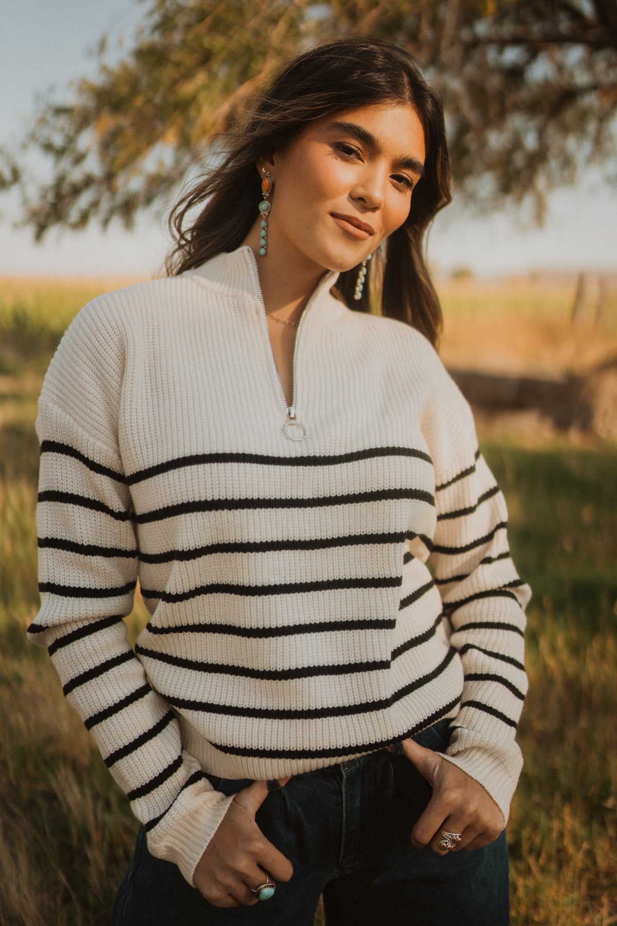 Roselynn Knit Sweater Dress Multi 4